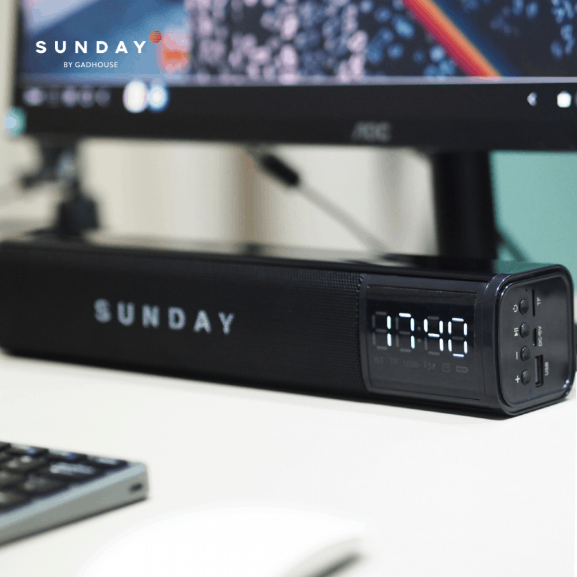 Triton Bluetooth Speaker with Alarm Clock - Image 4