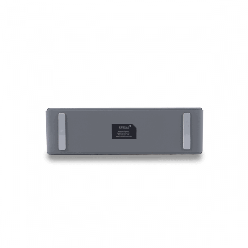 Sunday Bluetooth Speaker (Grey) - Image 8