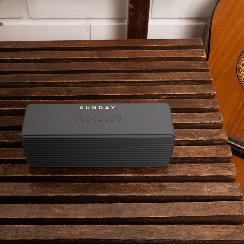 Sunday Bluetooth Speaker (Grey) - Image 2
