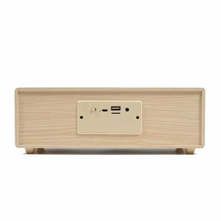 MARVIS Wireless Charger Bluetooth Speaker (Ivory) - Image 3