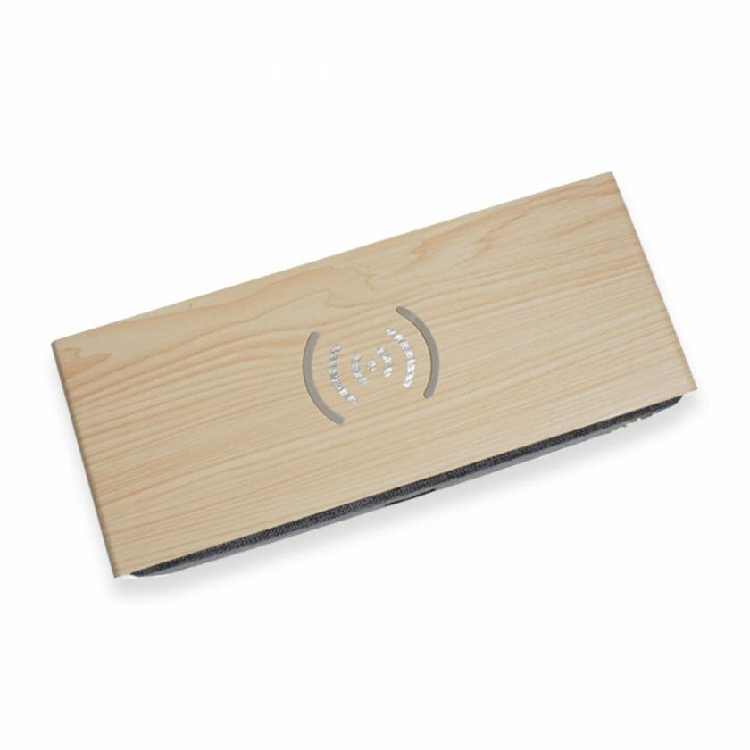 MARVIS Wireless Charger Bluetooth Speaker (Ivory) - Image 4