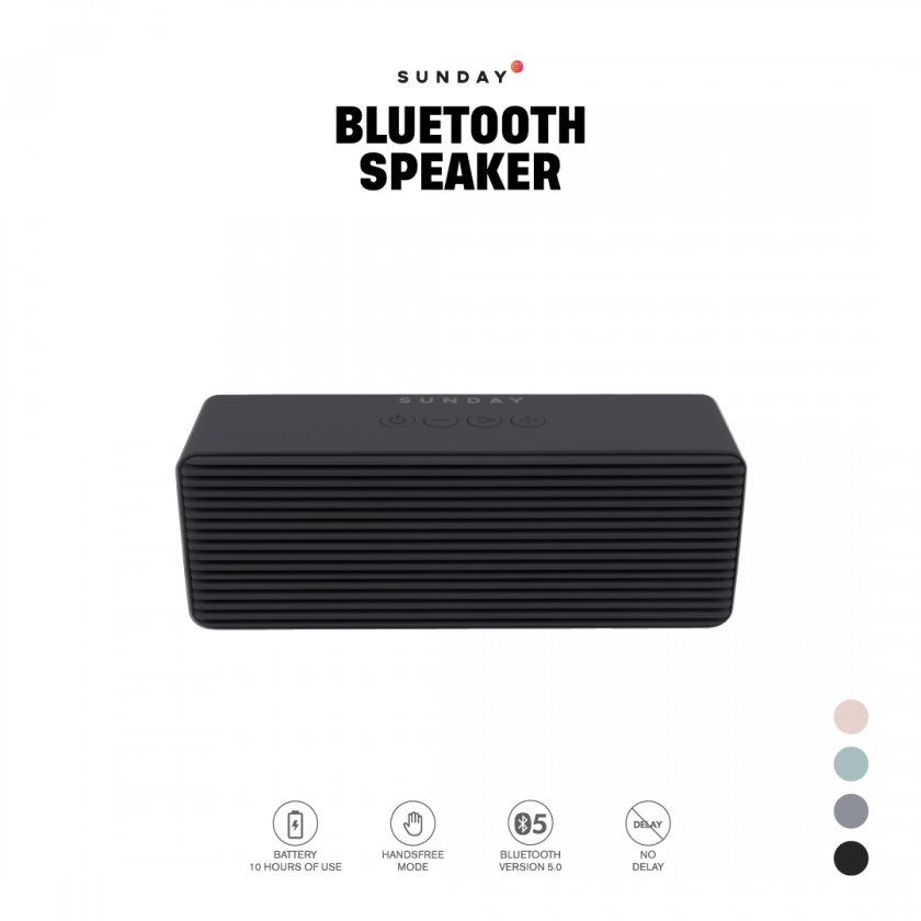 Sunday Bluetooth Speaker (Black)