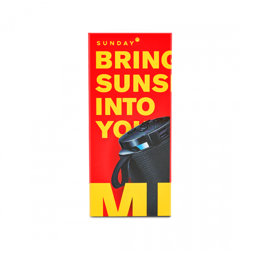 Sunday Mini Bluetooth Speaker Black - Image 5